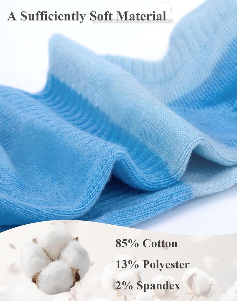 Darller 6 Pairs Ankle Socks for Women - Lightweight Low Cut No Show Casual Cotton Socks Breathable - Image 3